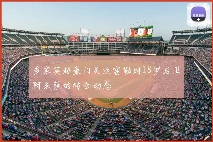 多家英超豪门关注富勒姆18岁后卫阿米萨的转会动态