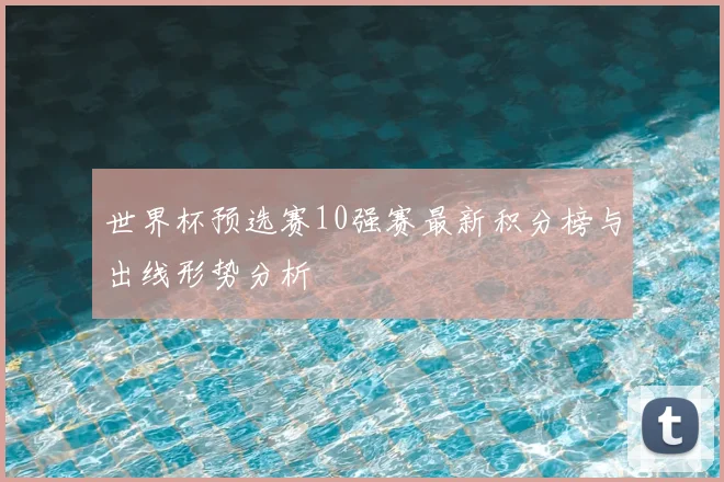 世界杯预选赛10强赛最新积分榜与出线形势分析