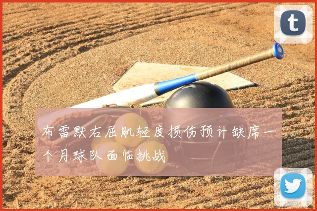 布雷默右屈肌轻度损伤预计缺席一个月球队面临挑战